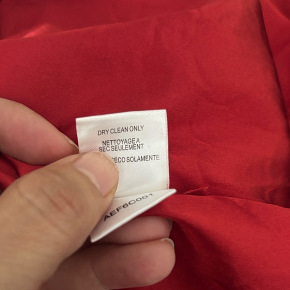 BCBGMaxAzria Red and Purple Midi Dress - Picture 7 of 7